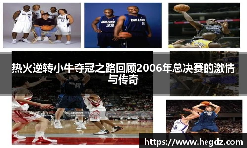 热火逆转小牛夺冠之路回顾2006年总决赛的激情与传奇